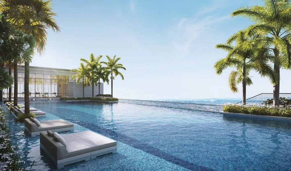 Infinity pool