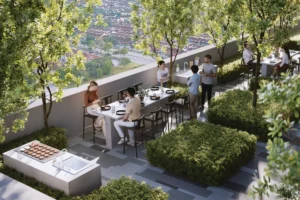 BBQ area
