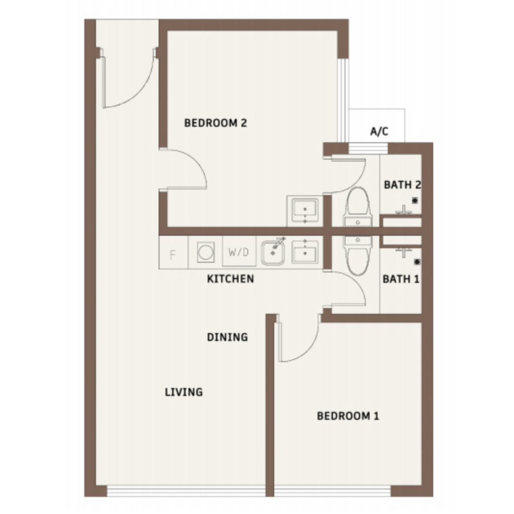 CTC SkyOne Bukit Chagar JB Type B floor plan