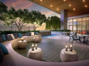 Rooftop terrace