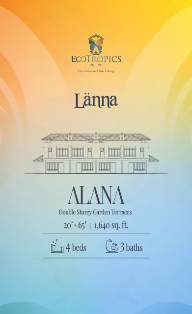 Alana 1,640 平方尺 · 20×65