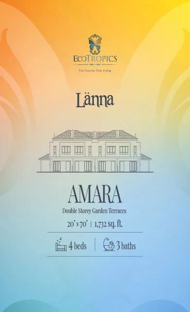 Amara 1,732 平方尺 · 20×70