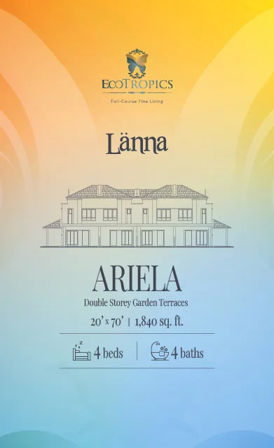 Ariela 1,840 平方尺 · 20×70