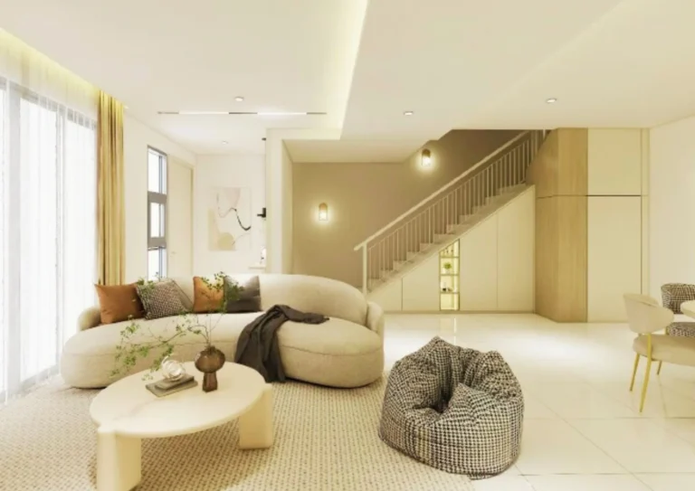 Meadow Heights @ Bandar Tiram 围篱排屋外观，Ulu Tiram