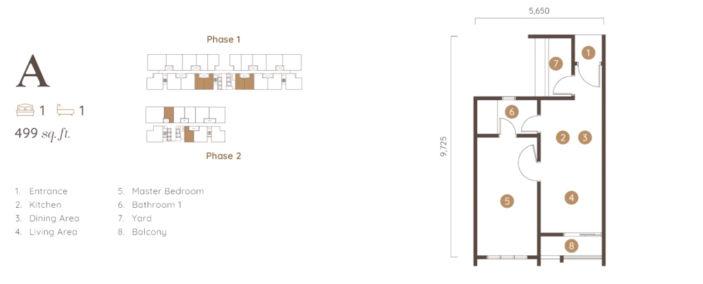Paragon Gateway Type A floor plan