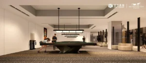 Billiards room