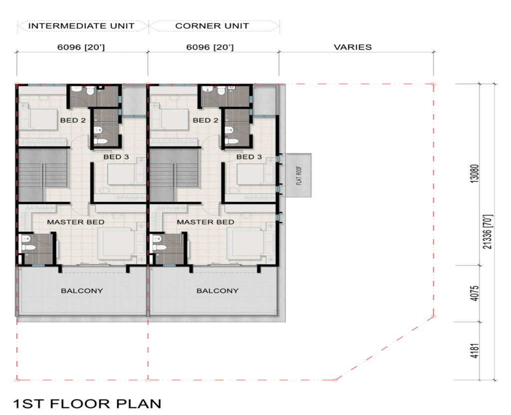 Redhill @ Seri Alam 双层排屋（准证 31261-2） floor plan