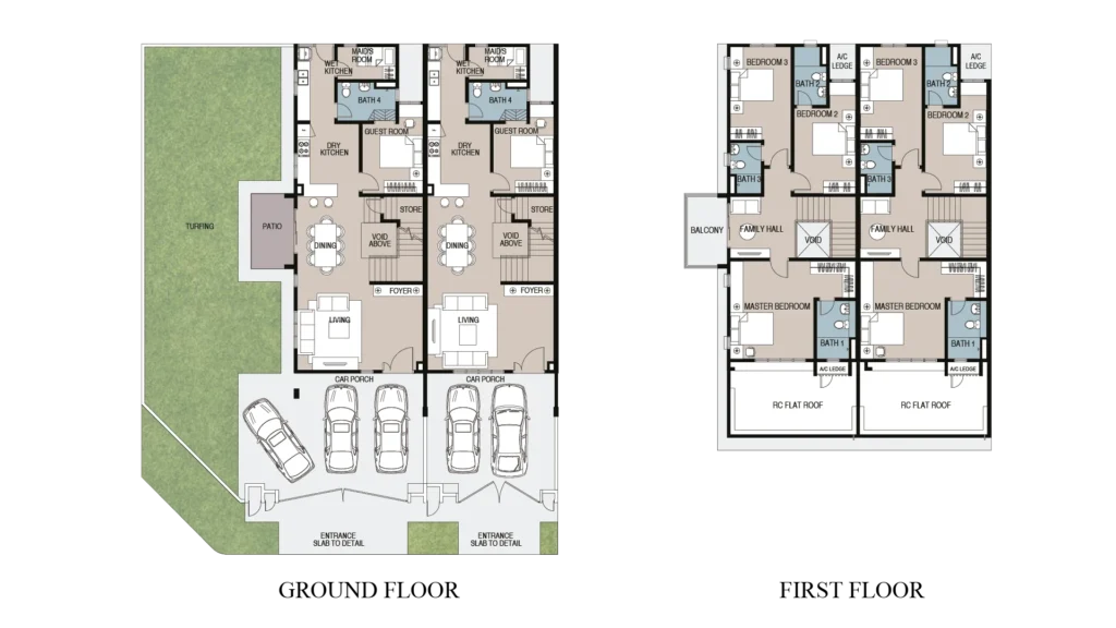 Sanubari Phase 3 @ Bandar Dato’ Onn Sanubari 3A 户型图