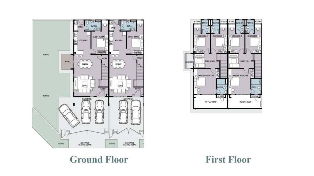 Sanubari Phase 2 @ Bandar Dato’ Onn Sanubari 2A 户型图