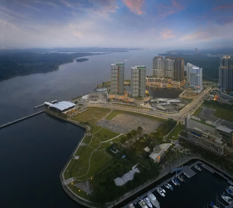 Southern Marina Residences 海滨鸟瞰，Puteri Harbour