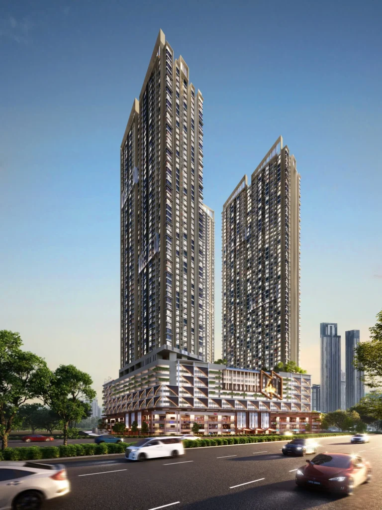 The Address @ Maxim Pelangi 建筑外观