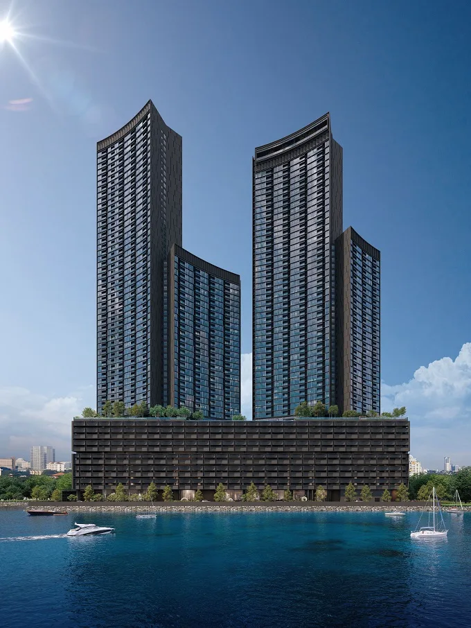 The Eclipse 新山 Stulang Laut 海景建筑外观效果图