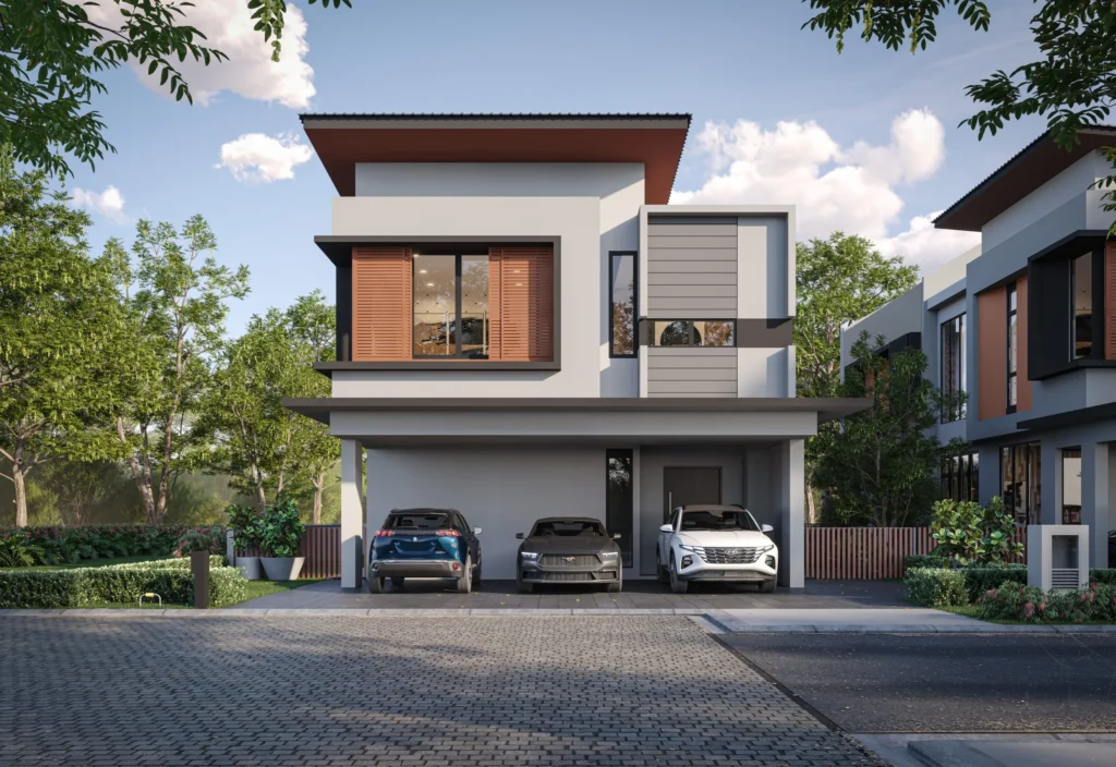 The Straits View Garden Permas Jaya Danae（洋房） floor plan