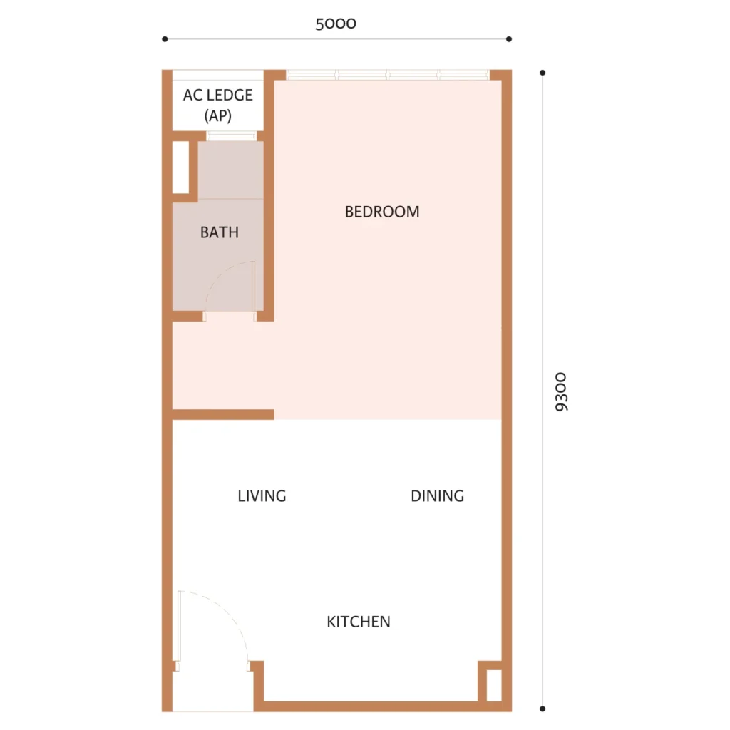 WCT Larkinton Adison Type A floor plan